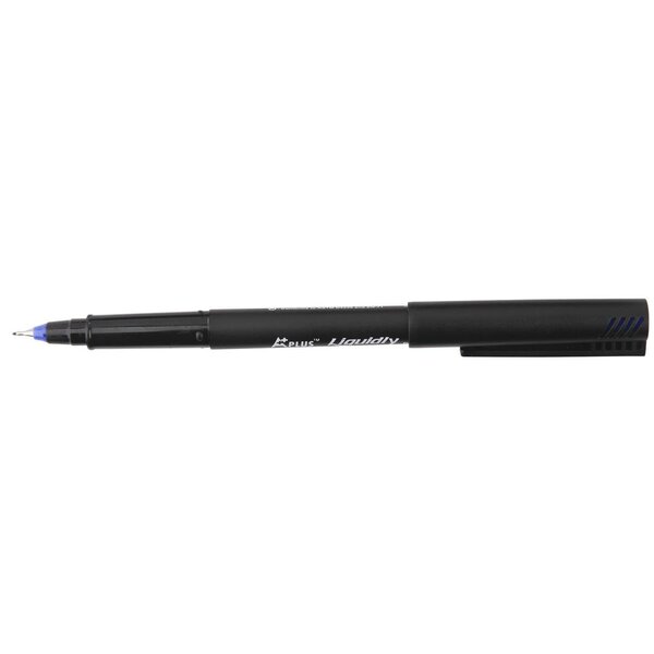 Stylo feutre pointe fine 0 5 mm bleu x 12 a plus
