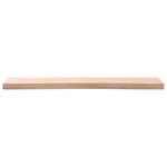vidaXL Dessus de bureau 110x(55-60)x4 cm bois massif de hêtre
