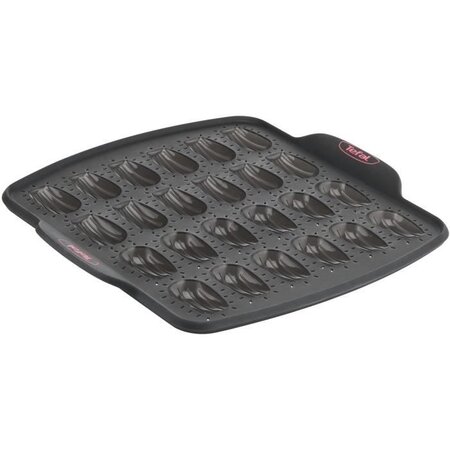 Tefal moule 24 minis madeleines crispybake - silicone - 30x29 cm