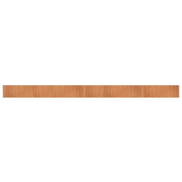 vidaXL Tapis rectangulaire naturel 70x1000 cm bambou