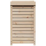vidaXL Table de rempotage et étagères 82 5x50x86 5 cm bois massif pin