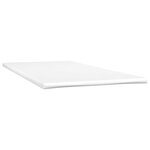 vidaXL Sommier à lattes de lit et matelas LED noir 120x190 cm velours