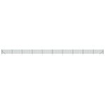 vidaXL Clôture en treillis métallique et piquet d'ancrage vert 0 8x25m