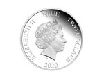 Pièce de monnaie 2 Dollars Niue 2020 1 once argent BE – Année du Rat