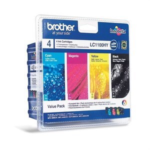 Brother lc1100 cartouche d'encre couleurs