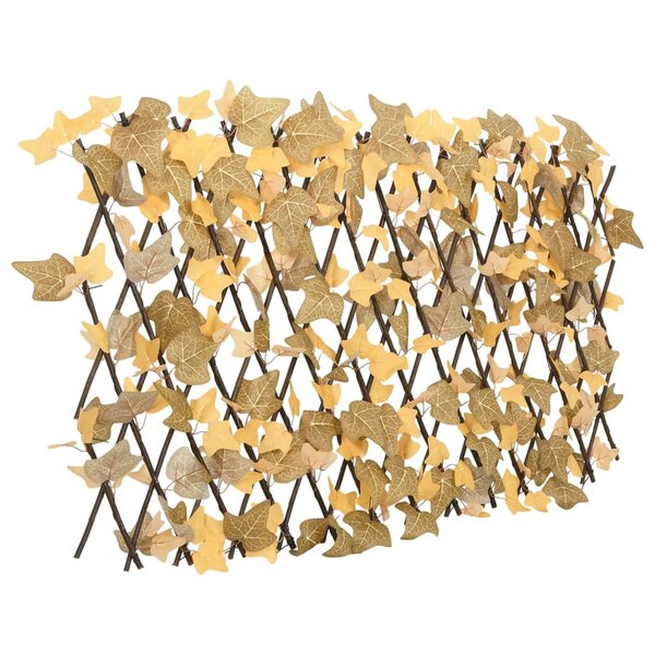 vidaXL Treillis de feuille d'érable artificiel extensible 180x60 cm