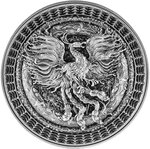 Pièce de monnaie en Argent - Cuivre 2 Dollars g 31.1 (1 oz) Ag - 120 (4 oz) Cu Millésime 2024 FORBIDDEN PHOENIX