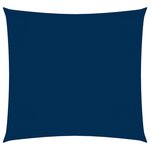 vidaXL Voile de parasol tissu oxford carré 6x6 m bleu