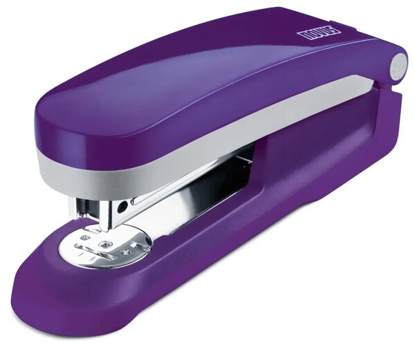Agrafeuse Novus Evolution E 25 Fresh + Boite de 200 Agrafes 24h/24 et 6j/7 - Jusqu'à 25 Feuilles - Agrafage Fermé  Ouvert et Épinglé - Coloris Violet