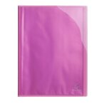 Porte vues Iderama Polypro lisse 60 vues rose EXACOMPTA