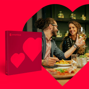 SMARTBOX - Coffret Cadeau Carte Cadeau Saint-Valentin - 75 € - Multi-thèmes