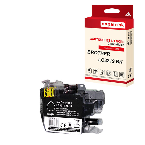 Nopan-ink - x1 cartouche brother lc3219 xl lc3219xl compatible
