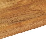vidaXL Dessus de table 110x50x2 5cm rectangulaire bois massif manguier