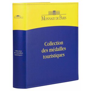 Album leuchtturm pour 72 médailles touristiques monnaie de paris (328823)