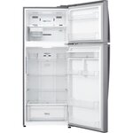 Lg gtf7043ps - réfrigérateur congélateur haut - 438l (321+117) - froid ventilé a++ - l70m x h178cm - inox