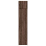 vidaXL Armoire de rangement mince chêne marron 45x42 5x225 cm