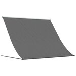 vidaXL Auvent rétractable anthracite 200x150 m tissu et acier