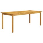vidaXL Ensemble à manger de jardin 9 Pièces Beige