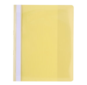 Chemise à lamelle Premium PVC A4+ jaune x 10 EXACOMPTA