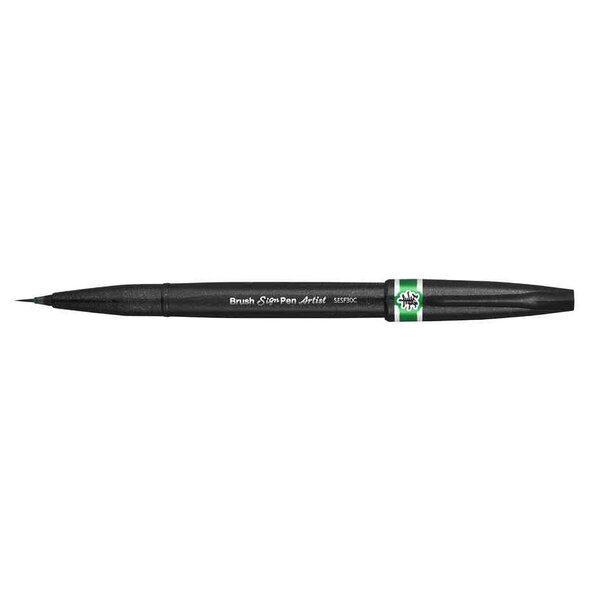 Pentelarts stylo pinceau sign pen artist  vert pentel arts