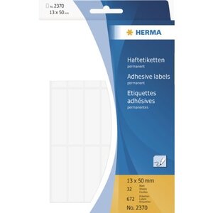 Etiquettes multi-usage, 13 x 50mm, blanc pack de 672 herma