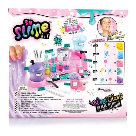 SO DIY So Slime Slime'Glam Studio de création de parfums de slime - Crée  tes propres slimes parfumées ! - 6 ans et + - La Poste