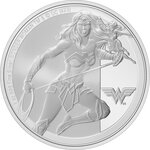 Pièce de monnaie en Argent 2 Dollars g 31.1 (1 oz) Millésime 2023 Classic DC Comics WONDER WOMAN DC