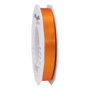 Satin double face 25-m-rouleau 15 mm orange