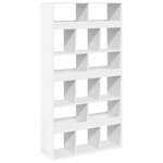 vidaXL Cloison de séparation blanc 100x33x187 5 cm bois d'ingénierie