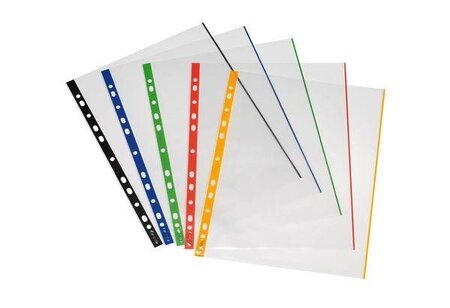 Pack de 5 pochettes transparentes A4 pour carnet de suivi