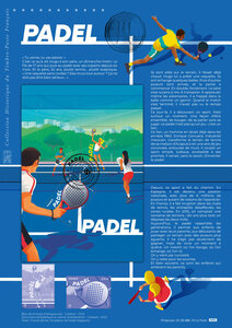 Document philatélique - Sports - Padel