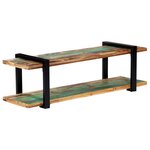 vidaXL Meuble TV 130x40x40 cm Bois de récupération massif