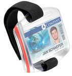 Boîte de 10 Porte-badges OUTDOOR SECURE avec Brassard ajustable 54 x 86 mm DURABLE