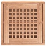vidaXL Armoire murale 42x18x42 cm Bois massif de noyer