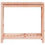 vidaXL Table de rempotage et étagère 82 5x35x75cm bois massif douglas