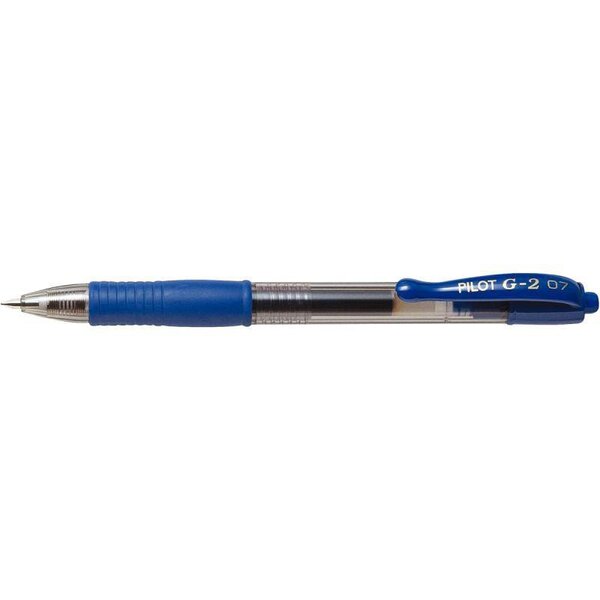 Stylo bille encre gel PILOT G-2 bleu