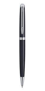 Waterman hemisphere stylo bille noir mat recharge bleue pointe moyenne coffret cadeau