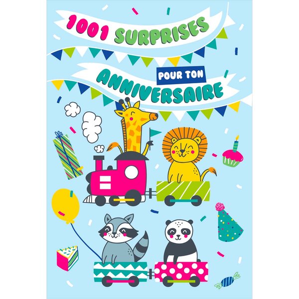 Carte Musicale D'anniversaire " 1001 Surprises Pour Ton Anniversaire " - Draeger paris