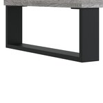 vidaXL Tables de chevet 2 Pièces sonoma gris 40x35x50 cm bois ingénierie