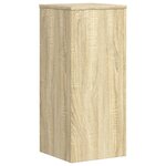 vidaXL Supports pour plantes 2 Pièces chêne sonoma bois d'ingénierie