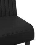 vidaXL Ensemble de canapés 2 Pièces noir similicuir