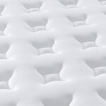 vidaXL Matelas à ressorts ensachés moyen 100x200 cm