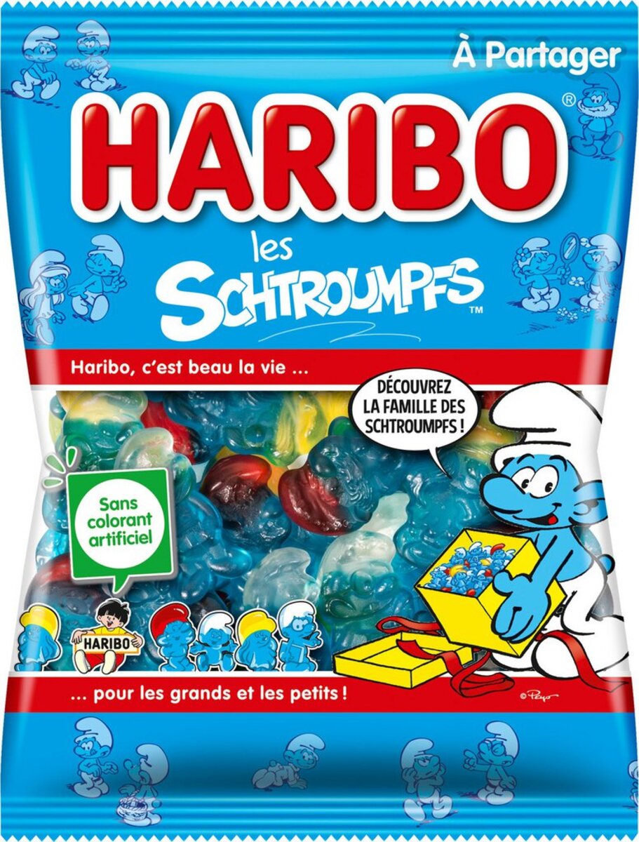 Haribo Bonbons Les Schtroumpfs La Poste