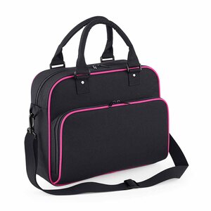 Sac bandoulière Junior Danse rétro - BG145 - noir / fuschia