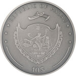 Monnaie en argent 10 dollars g 62.2 (2 oz) millésime 2023 adventure