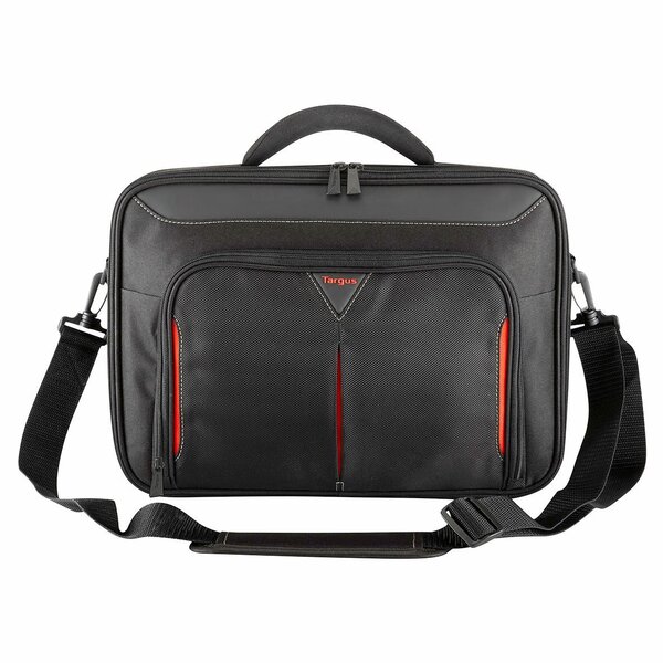 Sacoche Ordinateur Portable Targus Classic+ 14,1" max (Noir/Rouge)