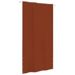 vidaXL Écran de balcon Terre cuite 140x240 cm Tissu Oxford