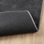 vidaXL Tapis OVIEDO à poils courts anthracite 80x150 cm