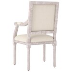 vidaXL Chaise de canapé beige 54x59x99 cm lin