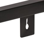 vidaXL Étagères murales 2 Pièces 40 cm Bois de manguier brut
